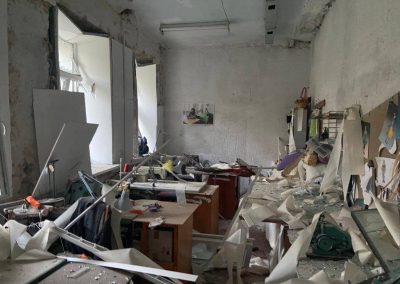 Kirche Sylbach Nikolajev Krieg Schäden nach Angriffen 6