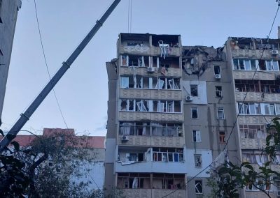 Kirche Sylbach Nikolajev Krieg Schäden nach Angriffen 8