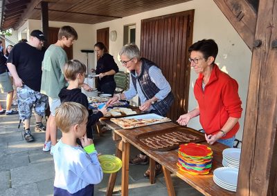 Sylbach Kirche Kinderzeltlager 2022 Frühstück 4