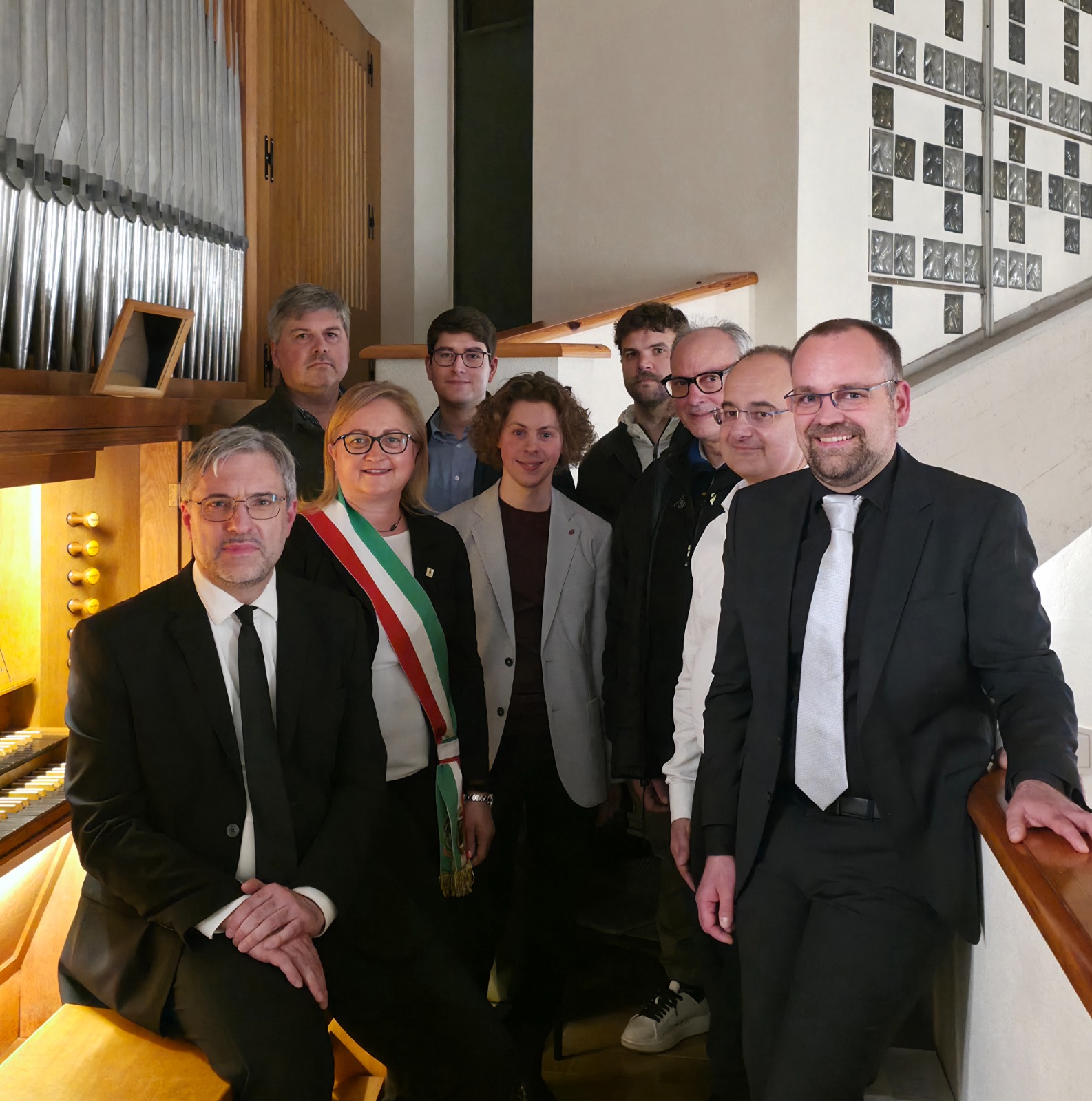 Kirche Sylbach Orgeleinweihung Italien 2026 Bürgermeisterin klein