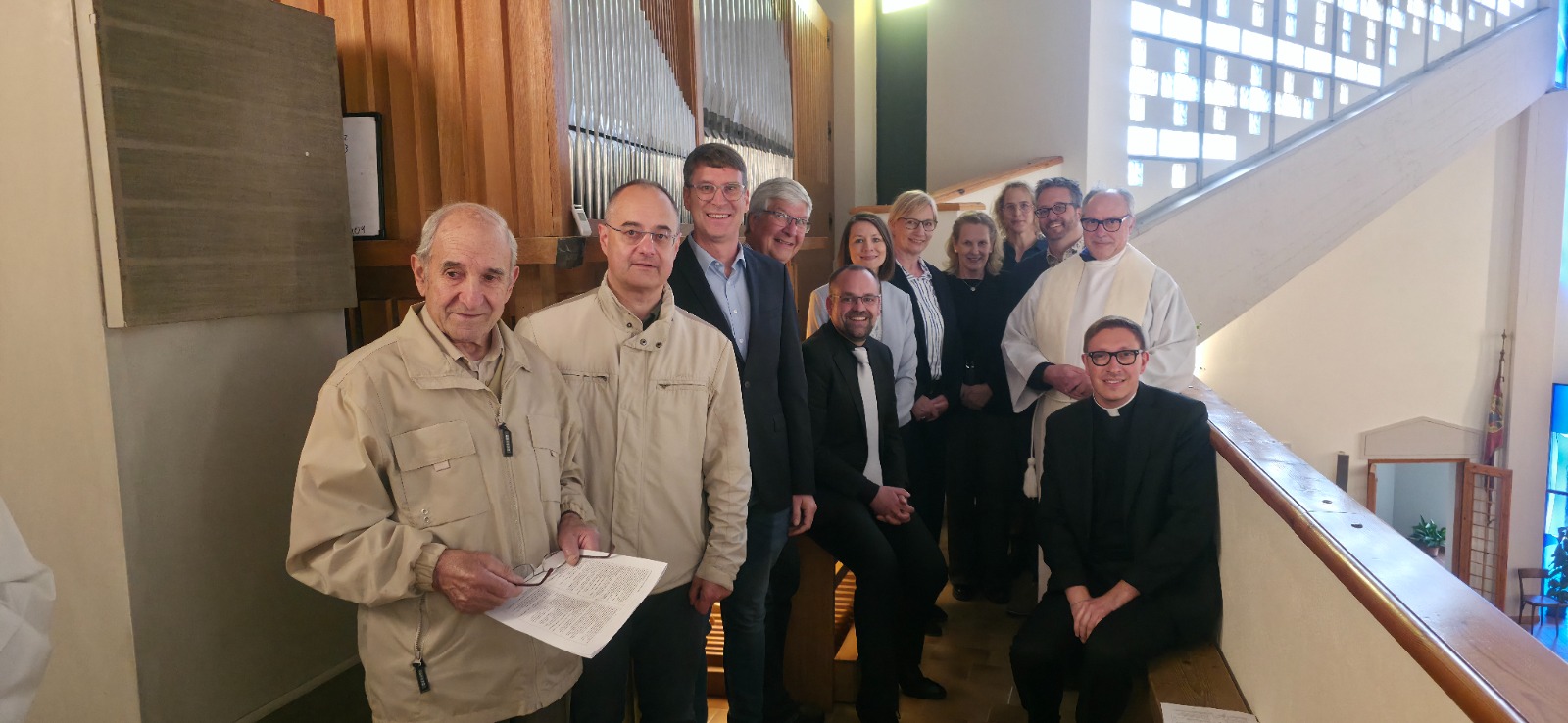 Kirche Sylbach Orgeleinweihung Italien 2026 Gruppe klein
